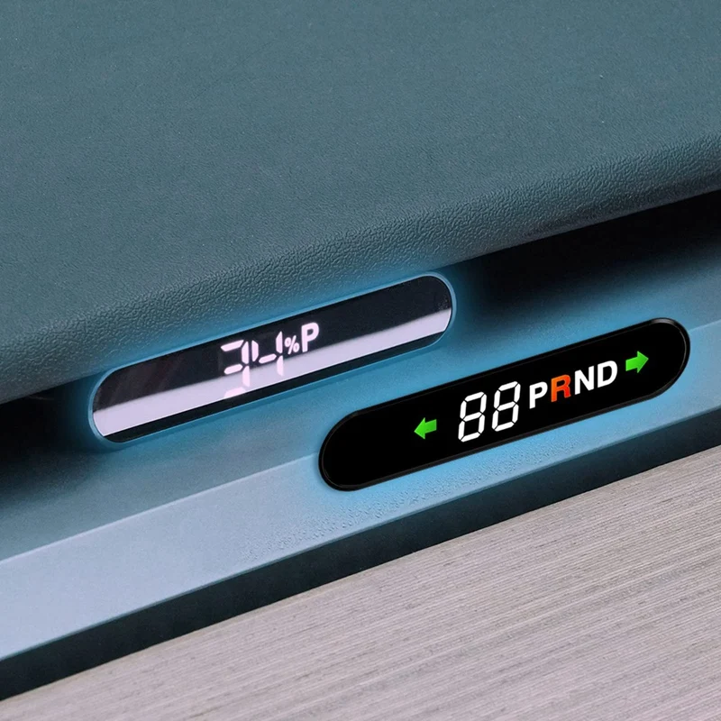 สำหรับเทสลารุ่น3รุ่น Y 2019-2022 RHD HUD Head Up Display, แดชบอร์ดที่ซ่อนอยู่ HUD ที่มีความเร็วในการแสดงผลเกียร์สัญญาณเลี้ยว