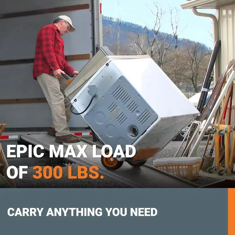 حار بيع! WG050 8 في 1 عربة حديقة Aerocart / عربة يدوية شديدة التحمل / دوللي