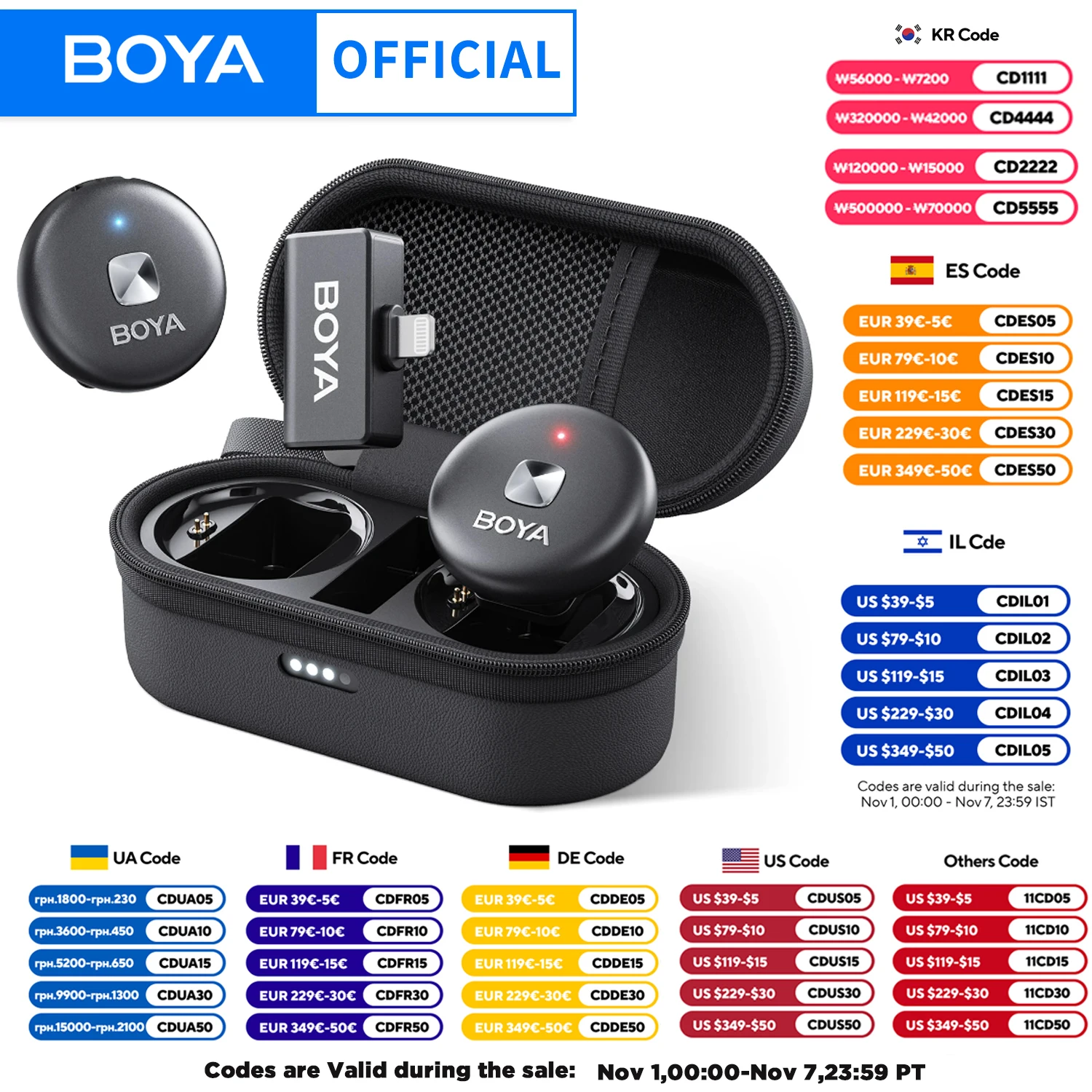 

BOYA Omic D/U беспроводной петличный петличный микрофон для iPhone iPad Android Type-c смартфон Youtube живая запись интервью видеоблог