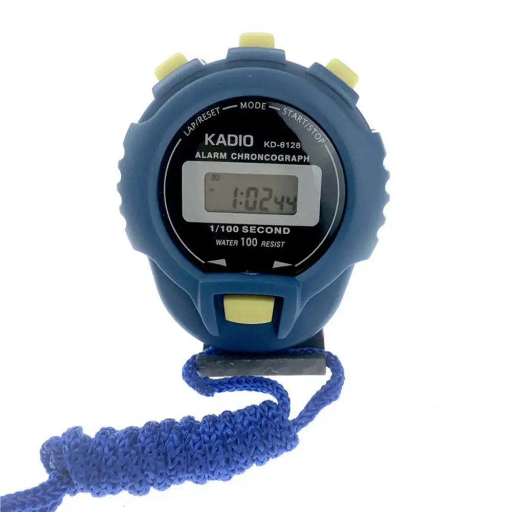 Helpful Sport Stopwatch  Portable Impact Resistant Stopwatch Timer  Alarm Function Sport Stopwatch