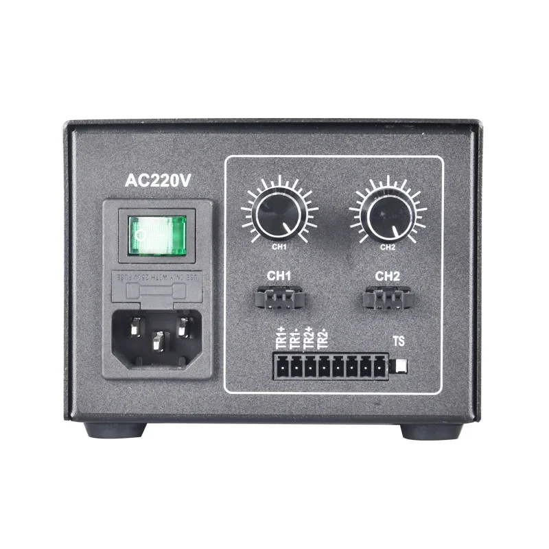 

Simulation controller, 2/4 channels, output voltage 24 volts, external trigger, total power 65 watts, knob adjustment