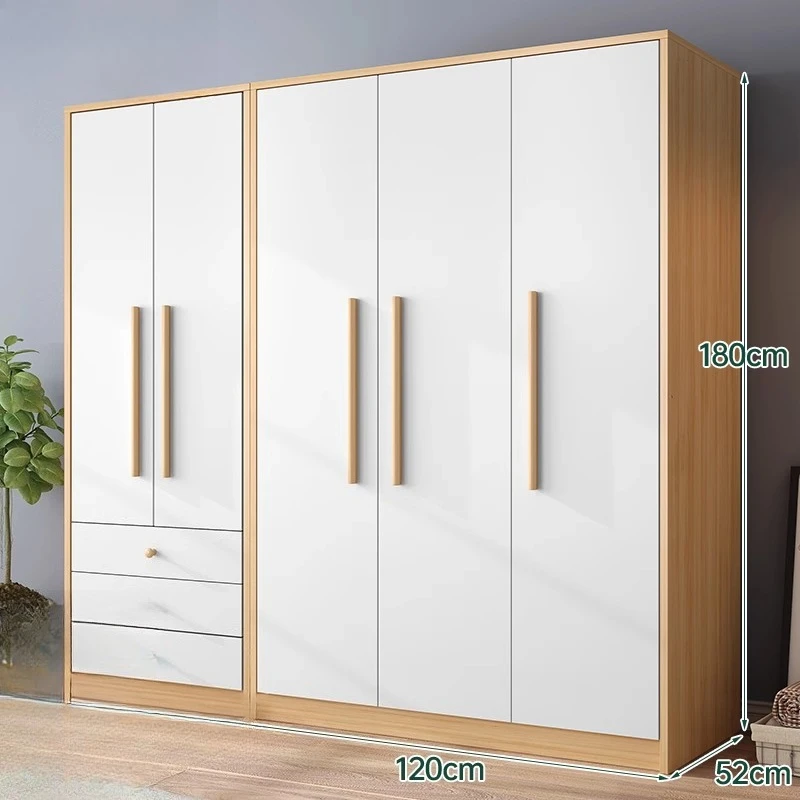 

Modern Japanese Wardrobe Bedroom Hanger Child Closet Wardrobe Multifunction Storage Armoire De Rangement Hotel Furniture