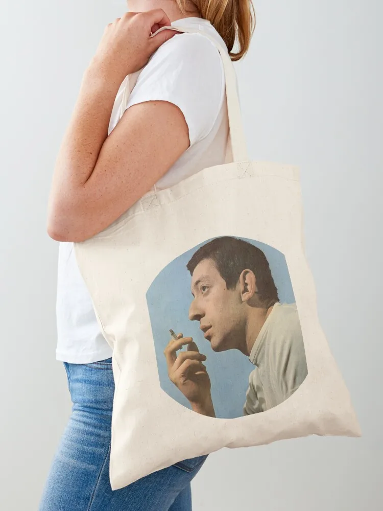 

Serge Gainsbourg Tote Bag Customizable tote bag sac pour femme Women's shopper bag tote women