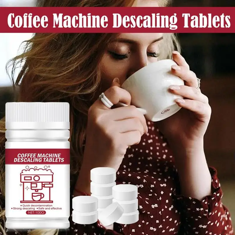 1 Bottle Espresso Coffee Machine Cleaning Tablet Effervescent Tablet Descaling Agent Kitchen Accessories Household Cleaning