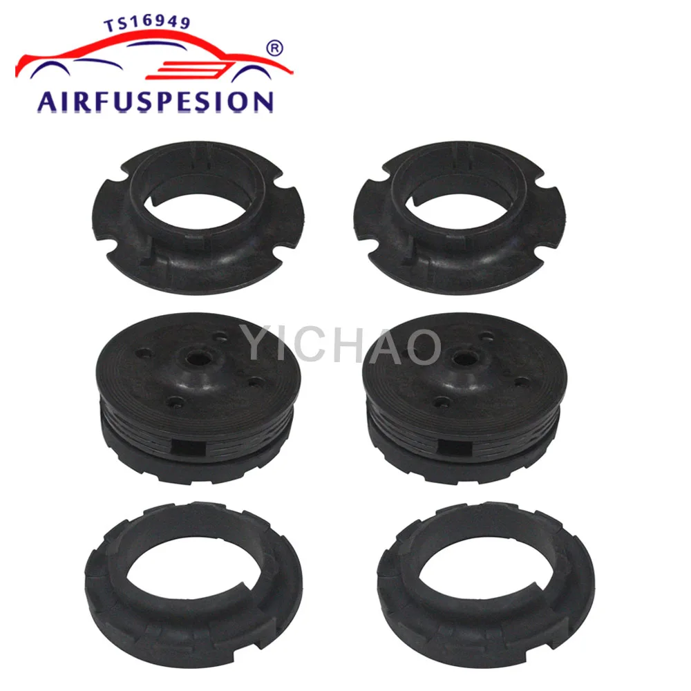 6PCS Rear Coil Spring Kits For Mercedes Benz W164 ML350 ML500 W166 ML350 A1643250215 A1643200056 A1663260467