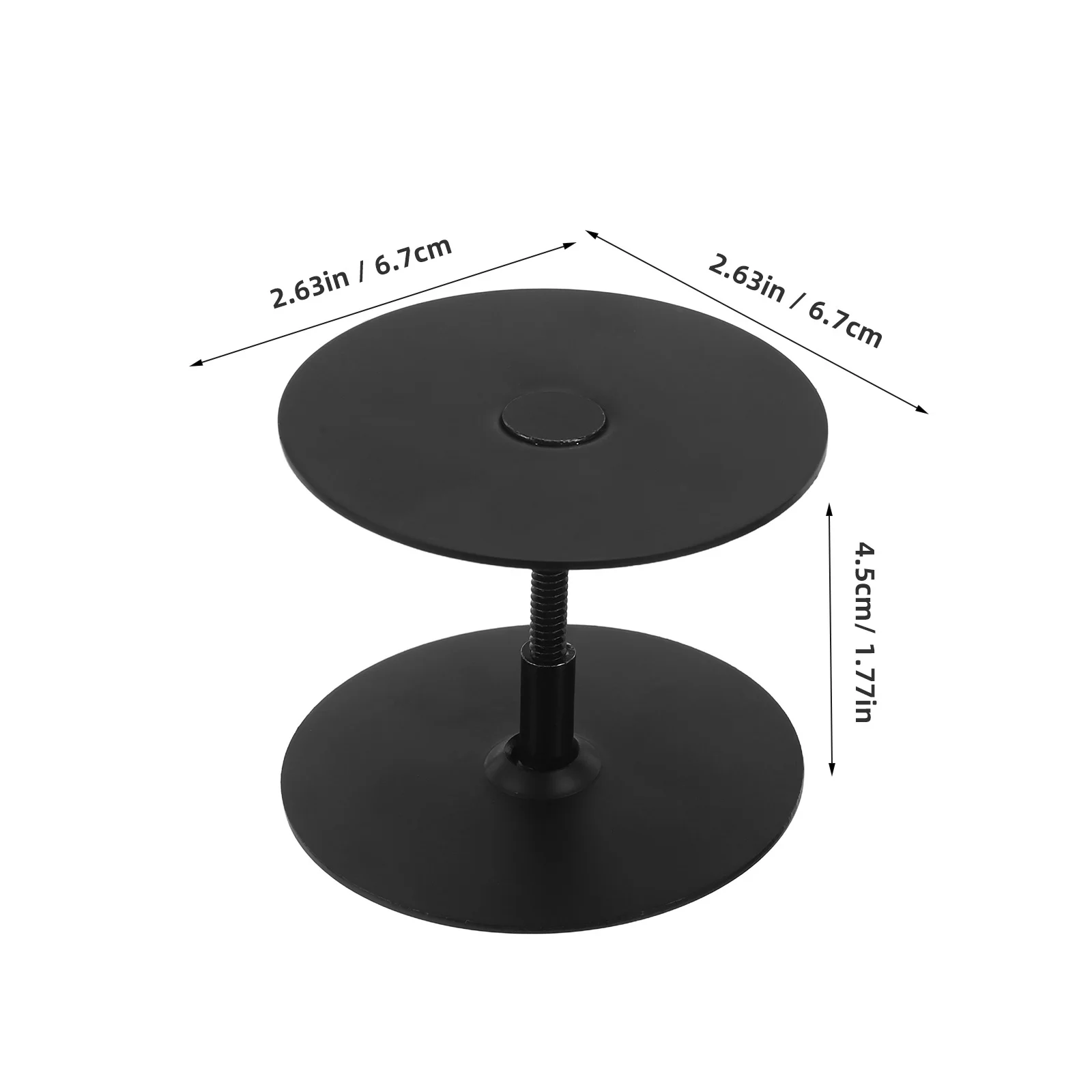 Zestaw Osłonki na Otwór na Zamek ze Stali Nierdzewnej 2.6\\\\\\\" Okrągła Metalowa Zaślepka na Otwór na Zamek do Drzwi Wejściowych, Zabezpieczenie Drzwi, Osłona na Gałkę Drzwi, Elementy Montażowe