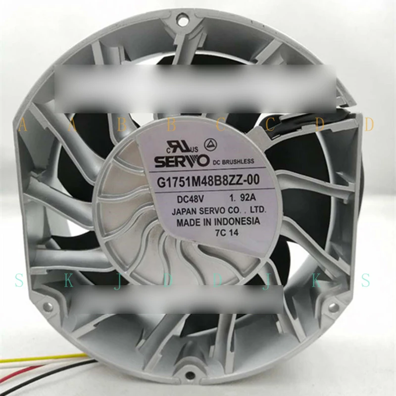 

M New SERVO G1751M48B8ZZ-00 DC48V 1.92A cooling fan