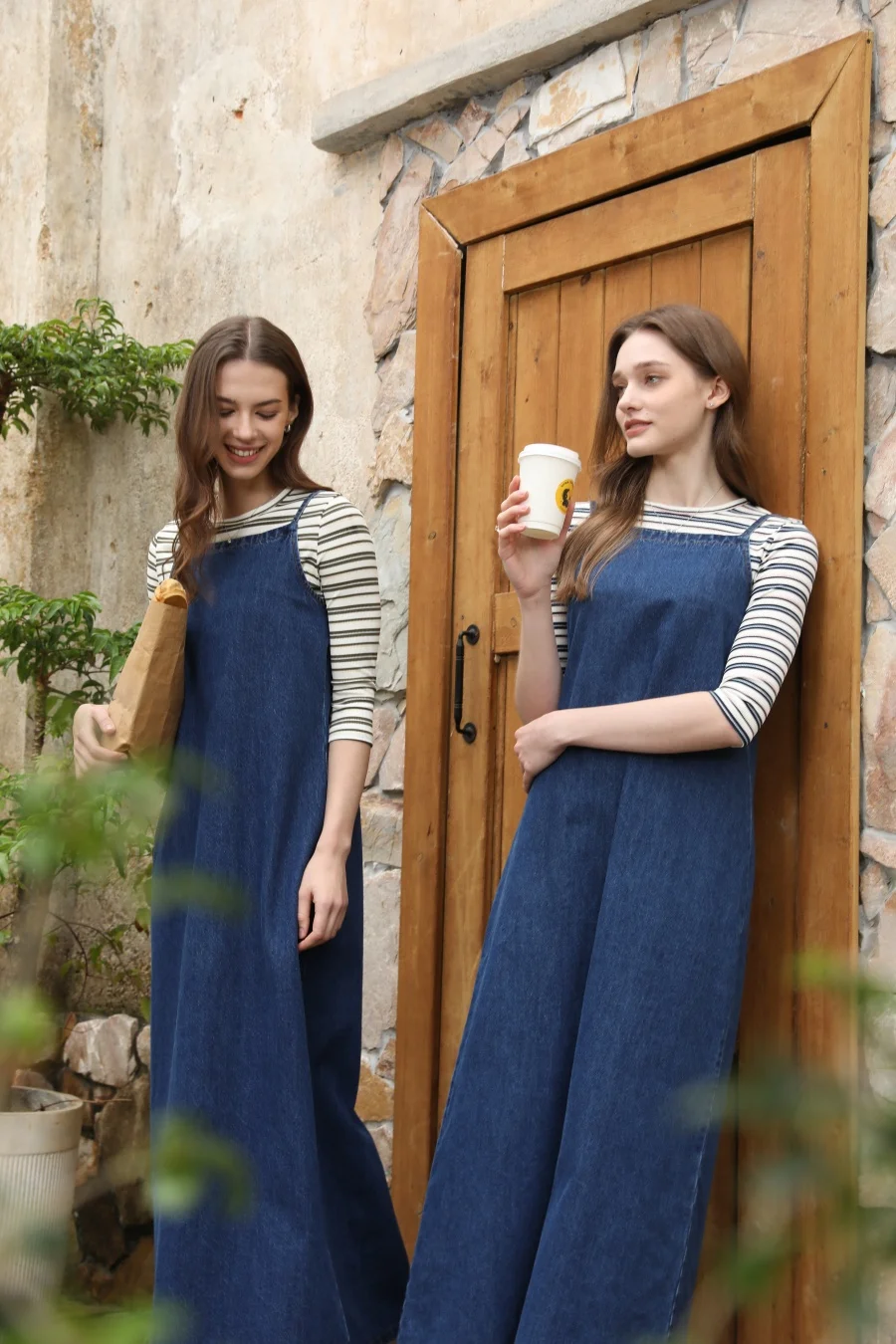 AS 2025 Striped ribbing 3/4 sleeve basic tops for teen girls and woman clothing high stretch close -fitted design image 4