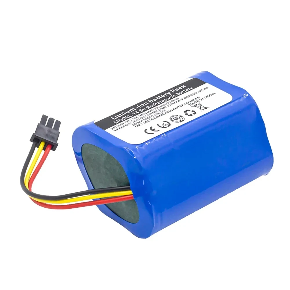 

For Liectroux battery B6009 Q7000 Q8000 ZK808 DH860 Robot Vacuum Cleaner 18650 4S1P battery 14.4V/14.8V 3500mAh Li-ion Battery