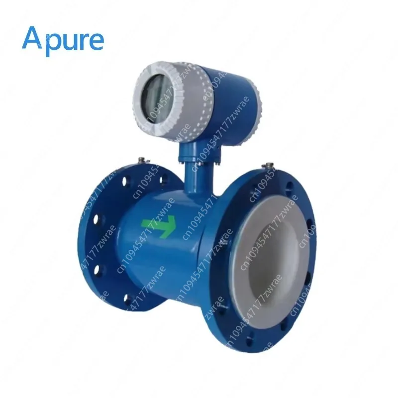 Micro River Oil Magnetic Flowmeter Sensor Digital Liquid Water Inline Electromagnetic Flow Meter