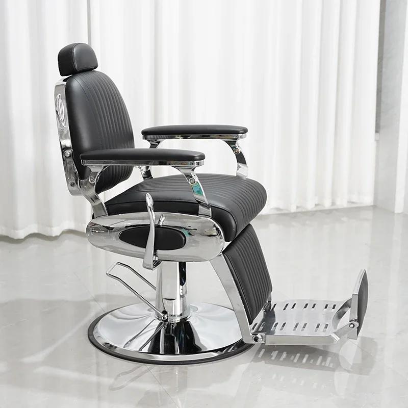 Comfortable Rotate Barber Chair Footrest Beauty Salon Chair Hair Salon Exclusive Modern Chaise De Coiffure Salon Furniture