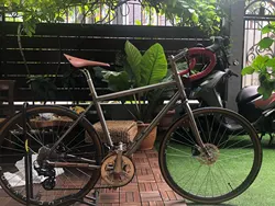 TIRIS-QC4 Road Bicycle Fork with Direct Rim/C Brake Caleper, Gravel Bike Parts Accessories, Framework Custom