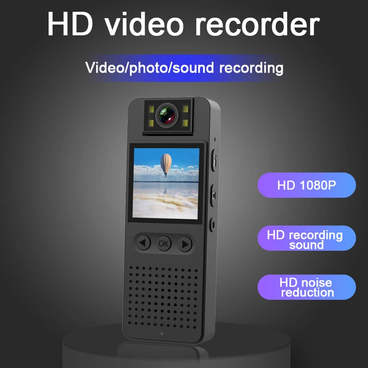 2MP 1080P HD Law Enforcement Video Camera BodyGuard Recorder Sports DV Digital Camera For Conference Action Camcorder