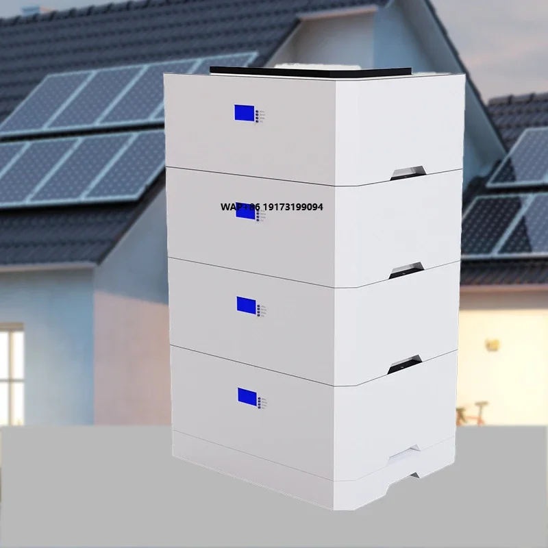Stackable Split Photovoltaic Hybrid Solar Power System 10-20KW off Grid with LiFePO4 Batteries Pack