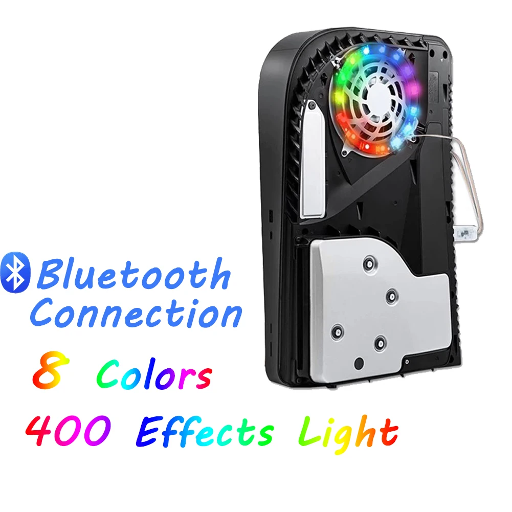 RGB Pickup Function Lamp For PS5 Console Multiple Effects LED Light Strip For PlayStaion 5 Disc Digital Edition Game Accessories