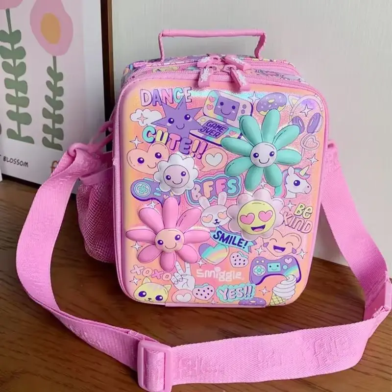 Genuine Australian Smiggle Schoolbag Children\'s Stationery Backpack Lunch Bag Pencil Case Wallet Water Cup Student Gift