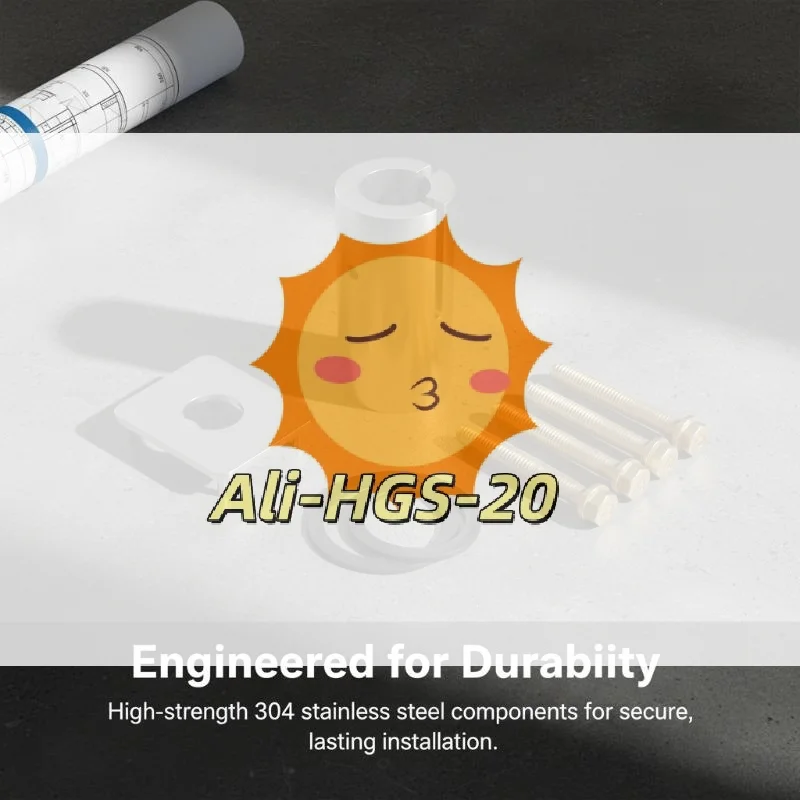 

Универсальный напольный кронштейн из нержавеющей стали для ограждений и перил, усиленный, для сада и балкона, надежное крепление