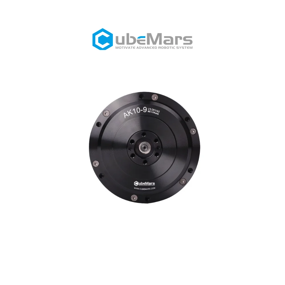 CubeMars AK10-9 V3.0 محرك روبوت 235 دورة في الدقيقة المحرك عزم الدوران 53nm فرش السيارات لأبحاث الذراع الروبوتية المشتركة