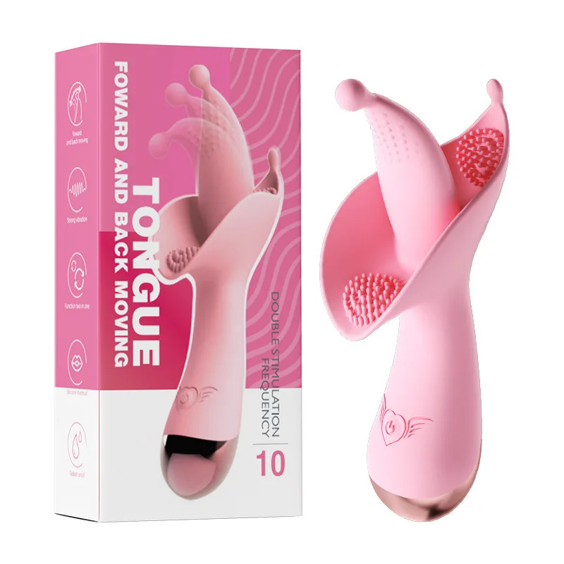 Mysterious tongue teasing device, G-spot vibrator, female in body tongue licking, masturbation, female adult sex toy vibrator