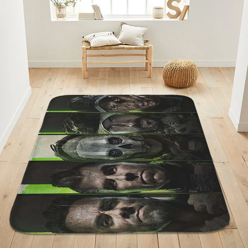 

Carpet Entrance of House Call of Duty Living Room Balcony Hallway Floor Mats Custom Doormat Slip-resistant Bedroom Rug Home