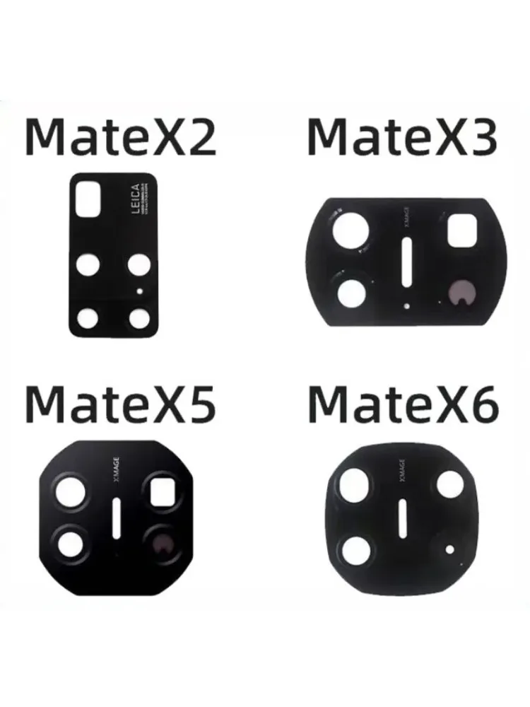 Replacement Rear Lens Glass For Huawei Mate X2 X3 X5 X6 XT X7 Back Camera Glass Lens Cover Repair Spare Parts view 6
