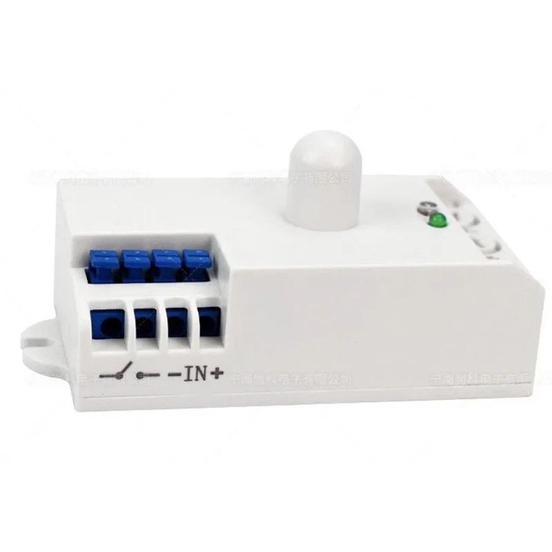 Indoor  Best quality Microwave Radar Sensor Light Switch Body Motion  DC 12V-24V 5.8GHz With Shell