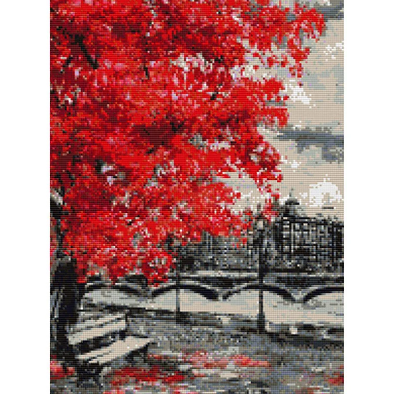 Nabi Diamond Painting Black White 5D DIY Full Square Diamond Embroidery Sale Landscape Acrylic Picture Home Decoration