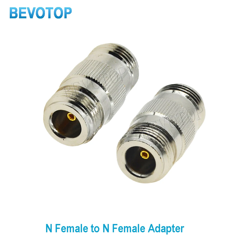 10PCS/lot N Female Jack to N Female Jack Straight for WiFi Antenna Radio Antenna N to N RF Coaxial Adapter Wholesales