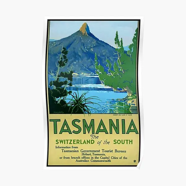 

ВИНТАЖНЫЙ ПЛАКАТ Tasmania Швейцария картина художественная комната печать картина Современная Настенная роспись винтажная забавная без рамки