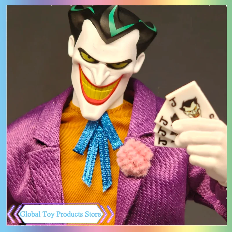 

Оригинальная коллекционная фигурка Mezco One:12 Бэтмен 1/12 Джокер из анимационного сериала, модель-статуэтка, индивидуальный набор для сборки