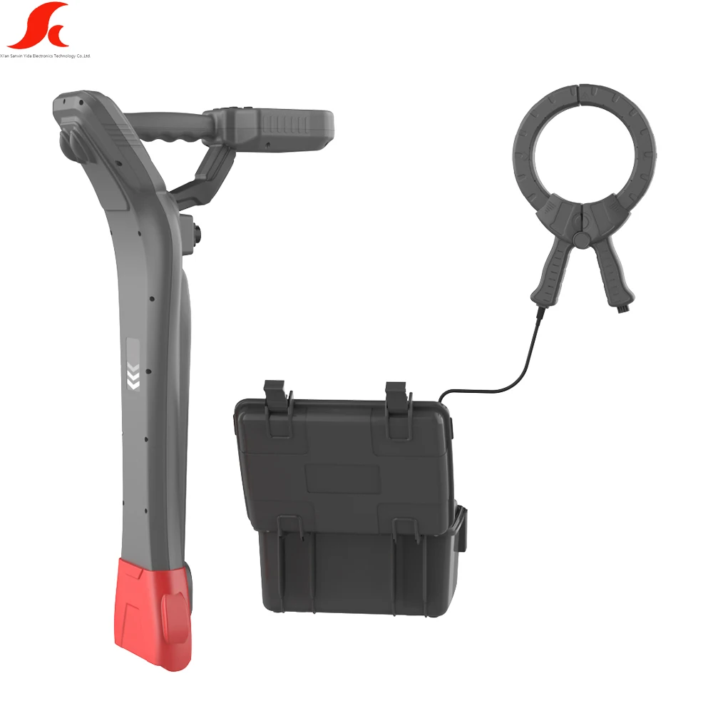 Special Air-Usage Underground Pipeline Detector Cable Path Finder LCD Displayed Wire Meter Instrument 20m Detection Depth IP55