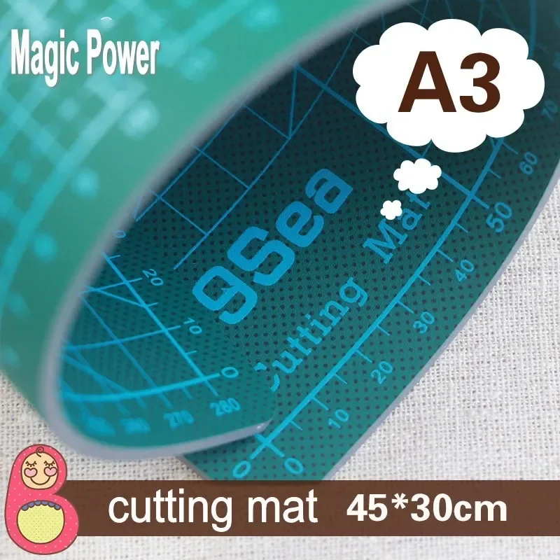 Nine Sea Brand Better Quality 3 Layers Self Healing A3 Cutting Mat 45*30cm A4 Cutting Mat 30x22cm Durable For Model Cutting Tool