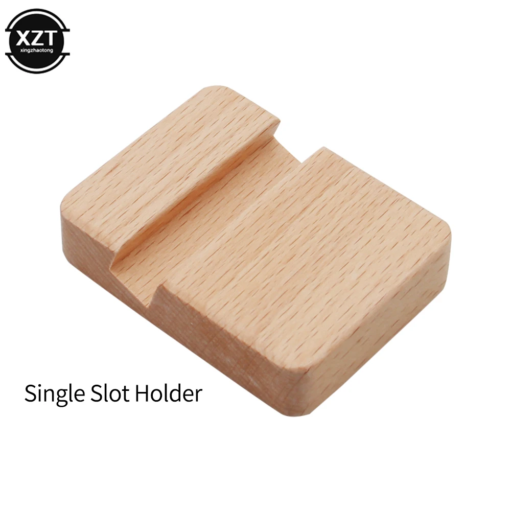 CCC Phone Holder Stand Wooden Mobile Phone Stan iPad Tablet Stand Desk Phone Holder
