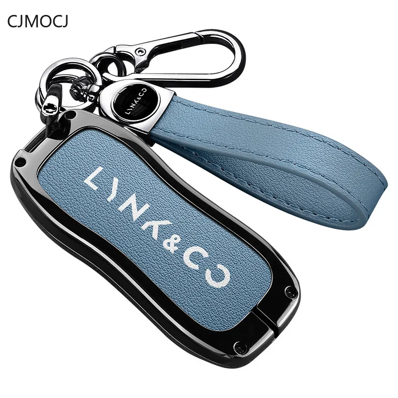Premium Zinc Alloy Key Cover Case for Lynk & Co 05/06/03/09/01/02 - Protective Key Fob Shell Keybag