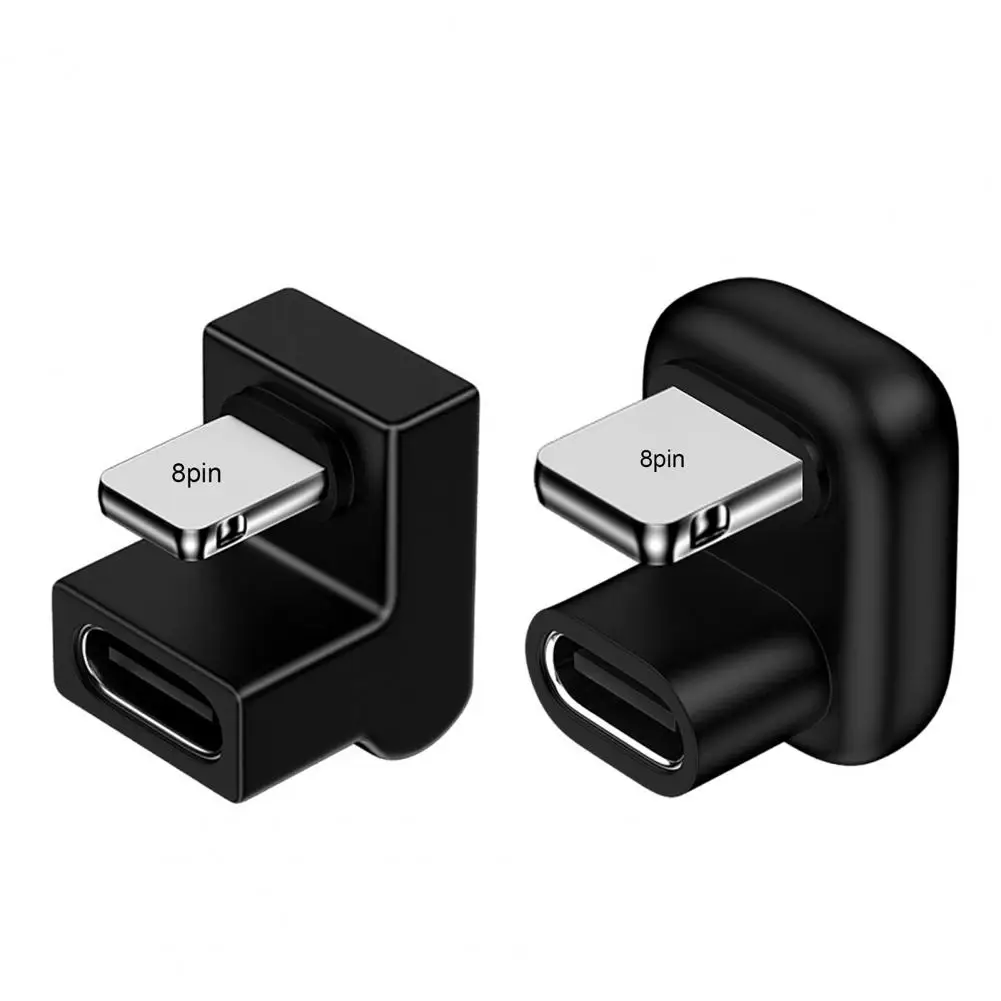 Практичный портативный конвертер с углом поворота 180 градусов, 8-контактный на Type-C, удобный в использовании беспроводной адаптер для передачи данных
