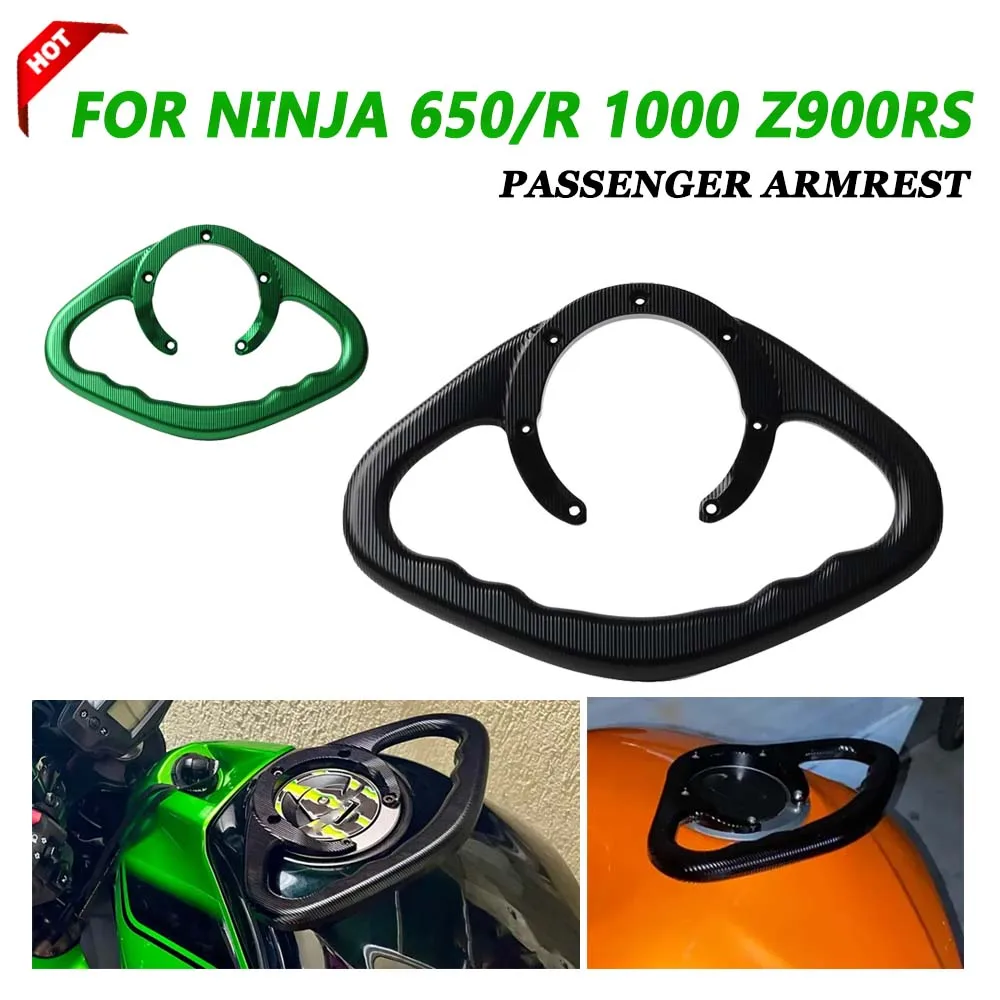 For Kawasaki Z900RS Z 900 RS 900RS NINJA 650 650R 1000 Motorcycle Passenger Handgrips Hand Grip Tank Grab Bar Handles Armrest