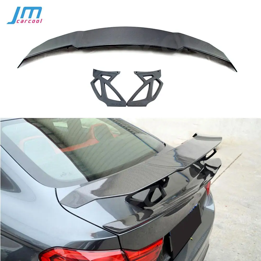 

For BMW F80 M3 F82 M4 M1 M2 M5 M6 G20 G30 spoiler V style Track GT Carbon Fiber Rear Trunk Boot Spoiler Lip Wings Car Styling