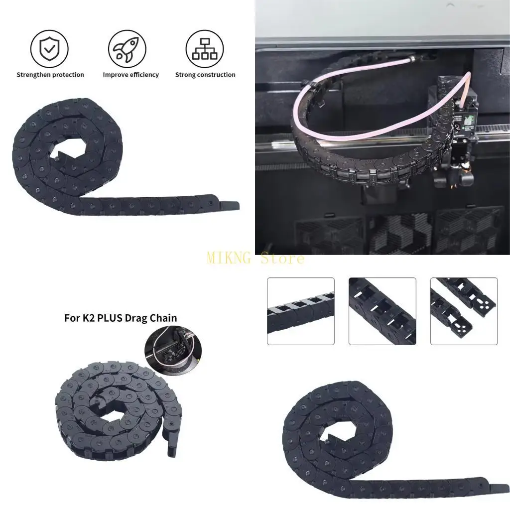 MultiPurpose Extruder Drag Chain for Plus Enhanceds Durability Printers best sale