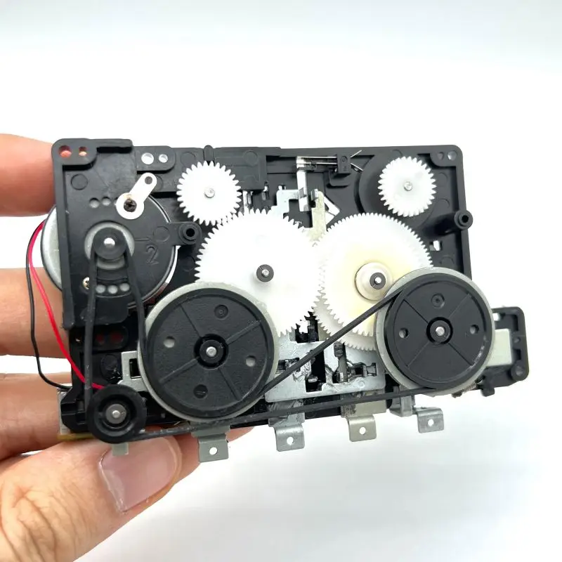 1Pcs Brand New Cassette Tape Recorder Deck Movement For Walkman Repeater Audio Player Magnetic Head Motor Gear Accessories
