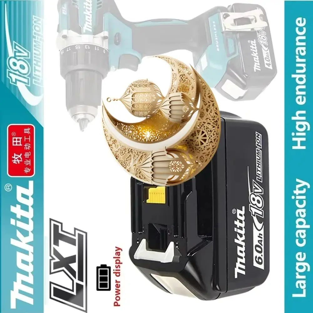 

upgraded version makita 18v battery 6Ah BL1850B Li-ion Replacement for makita 18v battery Battery BL1860B BL1860 BL1840B BL1830B