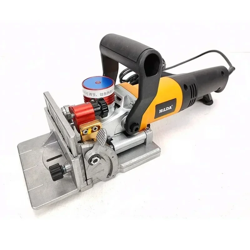 Woodworking Lamino Slotting Machine Biscuit Jointer invisible Ramino connector furniture two-in-one fastener Electric Tool