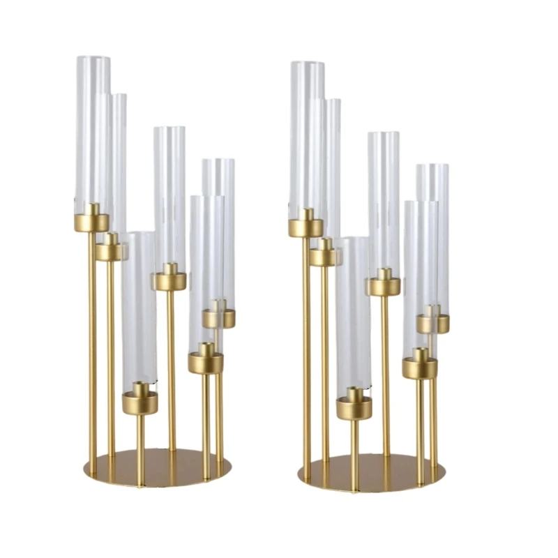 U2JC Pack Of 2 Permanent Iron And Clear Acrylic Stands With Strong Base Exemplary For Households Having Children