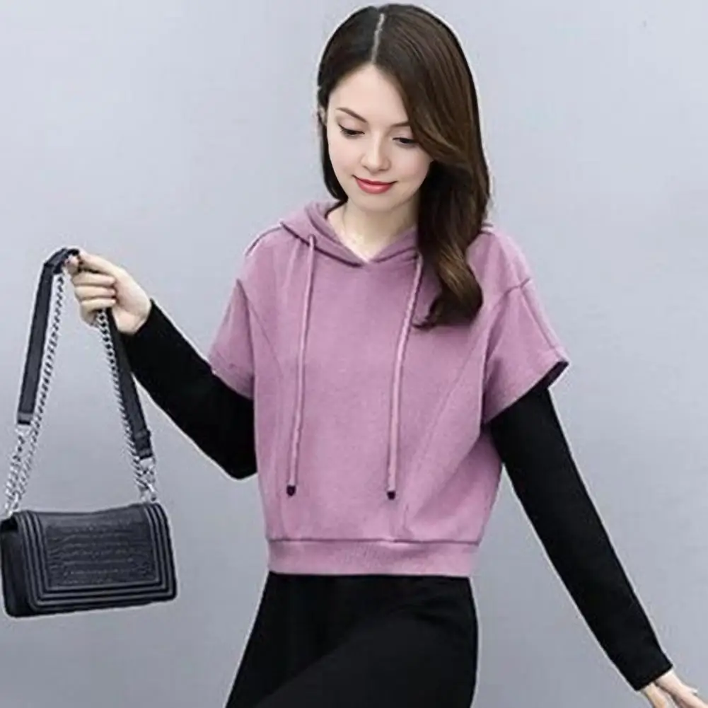 Women's 2 Piece Dress Set Pullover Hooded Top With Skirt Drawstring Sweatshirts Midi Dress Lounge Sets Spring Outfits 80%