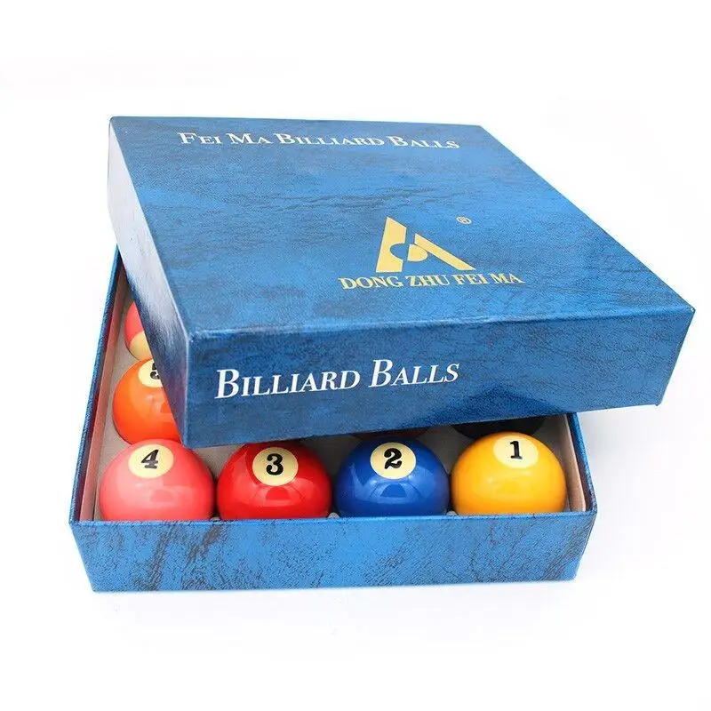 

Economical Price Popular Resin Material 57.2mm (2-1/4") Billiard Pool Ball 16pcs/box for Billiard Pool Game for Sale