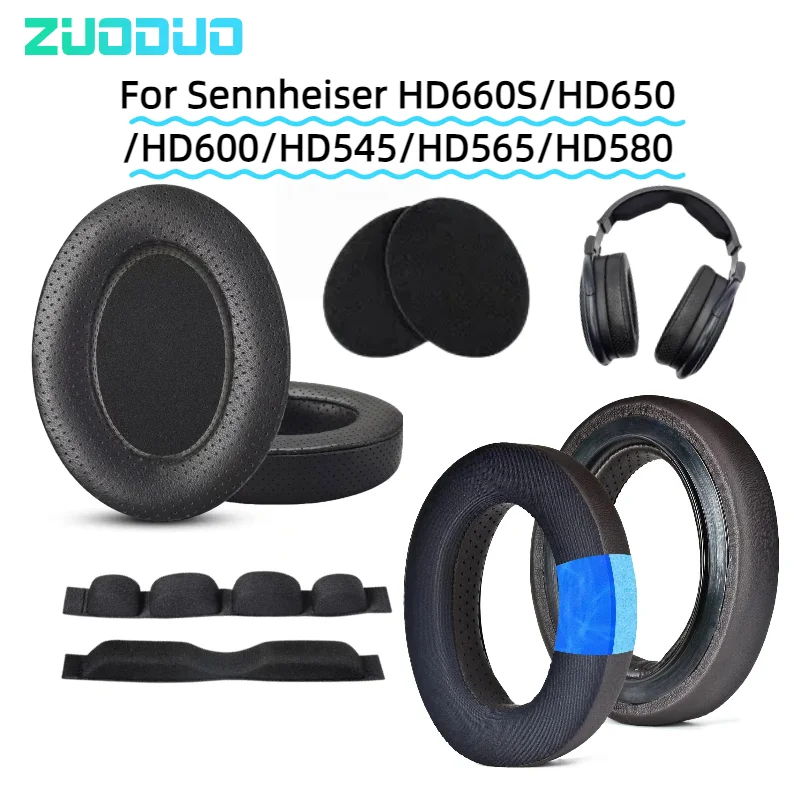 

Cooling Gel Ear Pads For Sennheiser HD660S/HD650/HD600/HD545/HD565/HD580 Gaming Headphones replacement Earmuffs