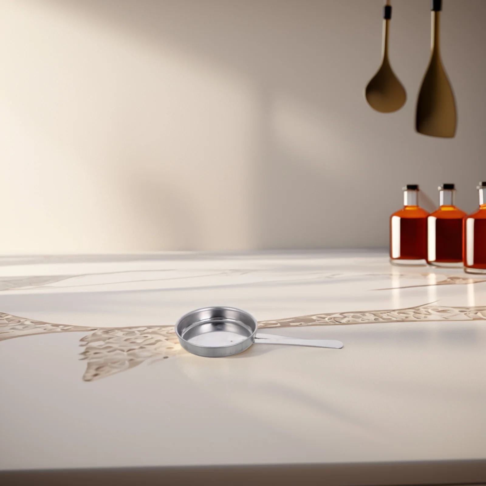 الفولاذ المقاوم للصدأ غطاء إطفاء الحريق لموقد الكحول التخييم في الهواء الطلق الطبخ إناء/ قدر خزان الوقود لهب Snuffer