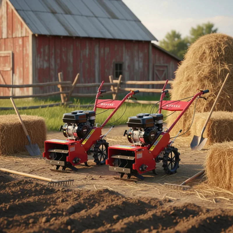 

Heavy-Duty Multi-Purpose Farm Tiller With Powerful Engine | Ideal For Tilling, Trenches & Weeding | Wholesale & Bulk Orders