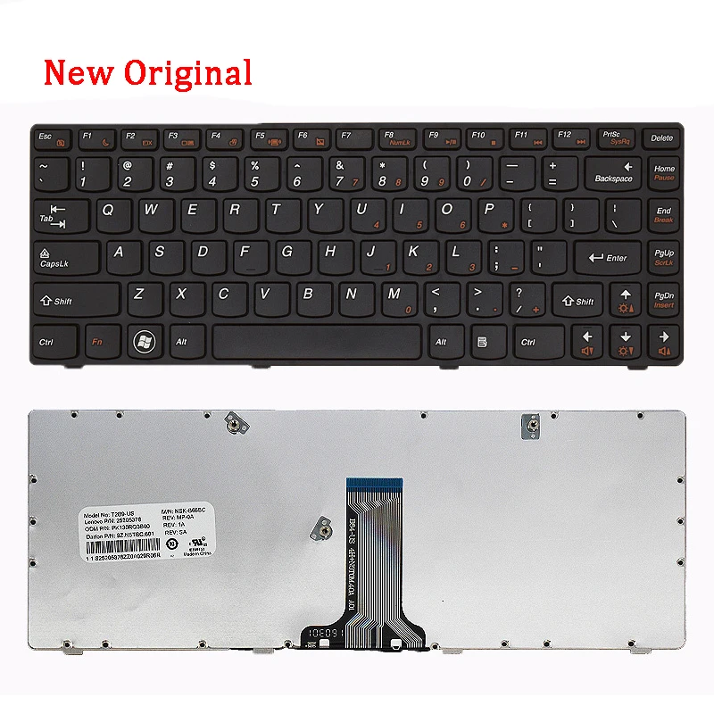 لوحة مفاتيح كمبيوتر محمول أصلية جديدة ، لـ lenovo b4330 ، b4301 ، b4306 ، b4322 ، b4309 ، b4303 ، b4310 ، b4311a ، b4306 ، b4320 ، b4318 ، b4306 ، b4305