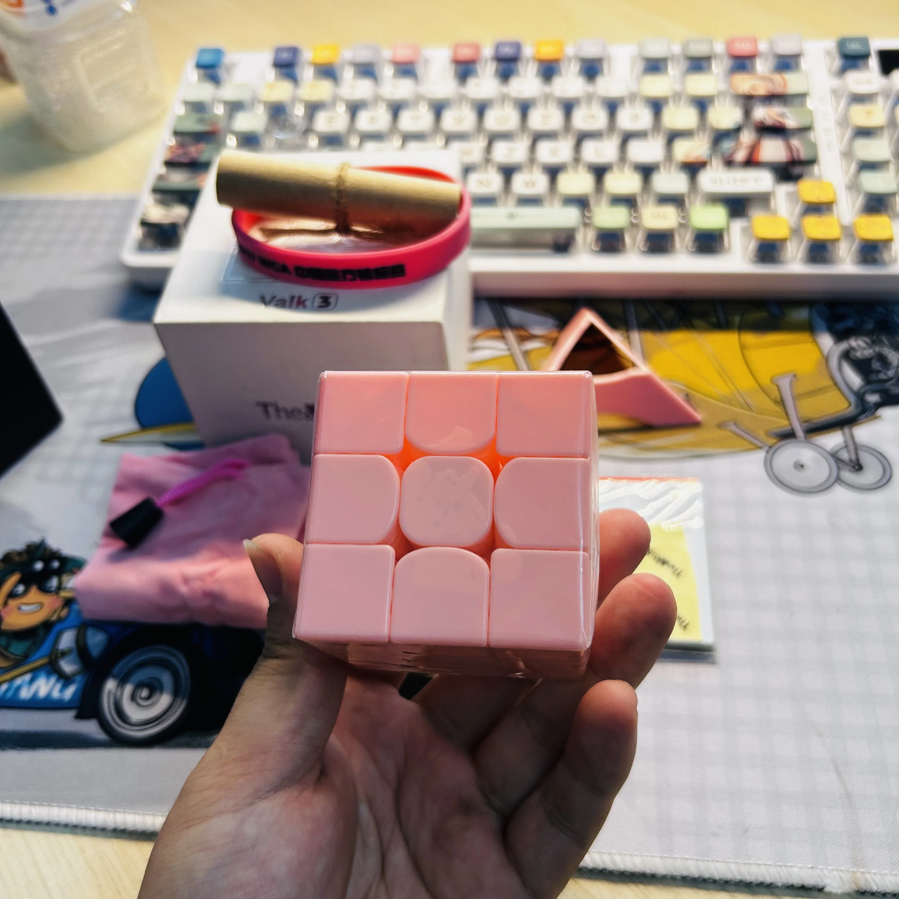 QiYi 3x3 Cube Valk3 Cube Limited Edition Cube Professional SpeedCube for Competition and Practice 3x3x3 Magic Cubo