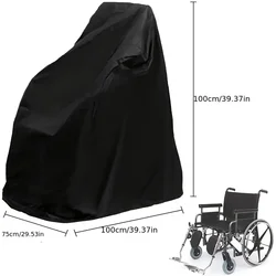 Electric Wheelchair 210D Cover - Mobility Effortlessly with Fashion-Forward Design - Durable, Weather-Resistant Protection